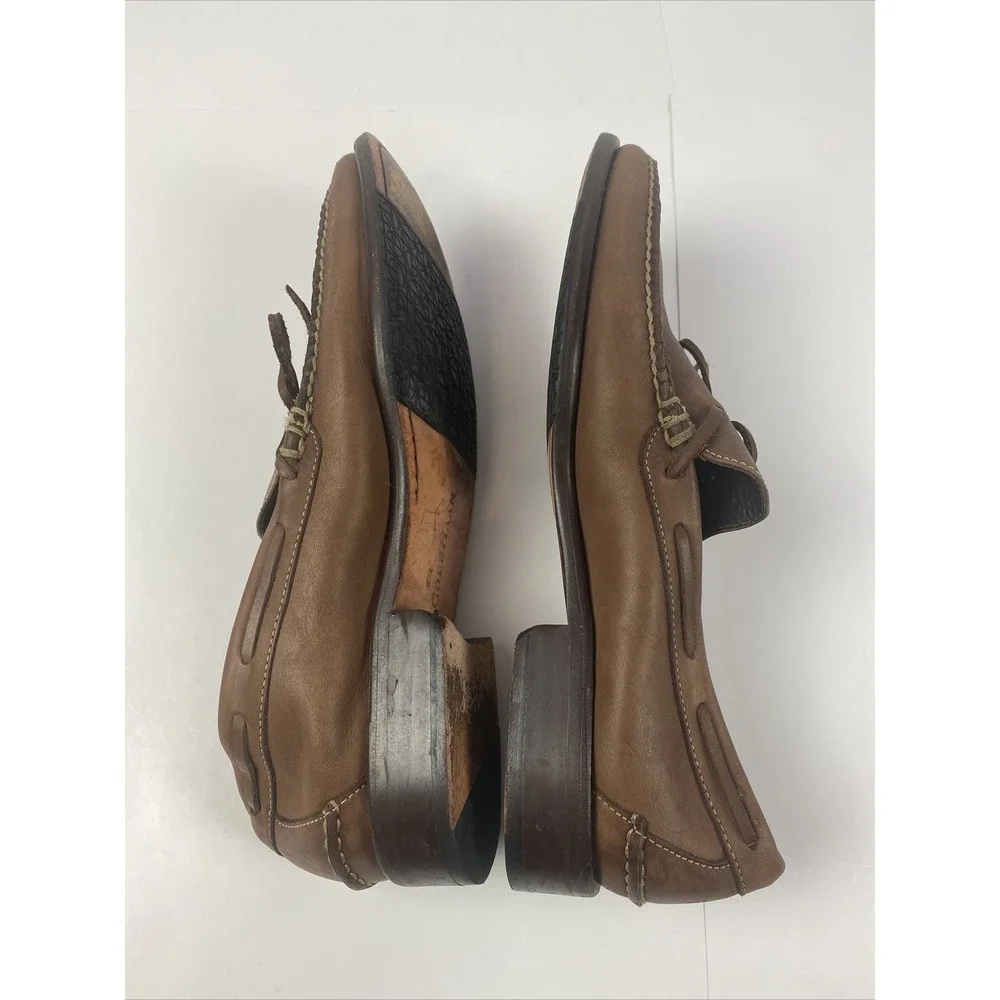 Cole Haan Country Brown Leather Loafers Driving Mocs Men's Size 10 M